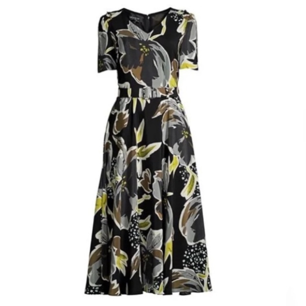 NEW Layafette 148 New York Silk Midi Dress $1,298